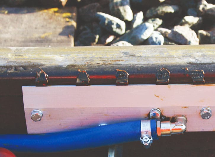 rail track lubricator